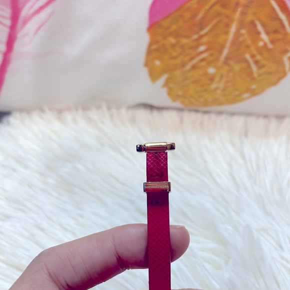 Michael Kors Pyramid Stud Saffiano Bracelet - Picture 3 of 3